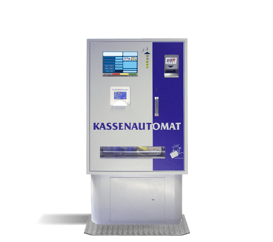 KAS2000/3000 - Perfekte Sicherheit und solide Bauweise zeichnen diesen Kassenautomaten aus