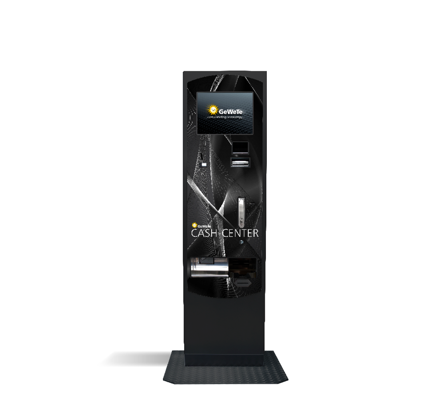 Cash-Center-Compact - Der kompakte Geldwechselautomat für bargeldlose Systeme und Ticketverarbeitung